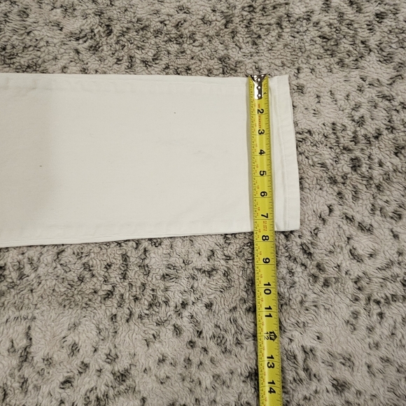 Gloria Vanderbilt NWOT 10 White Amanda Hi Rise Straight Leg Summer Stretch Jean - Picture 11 of 12